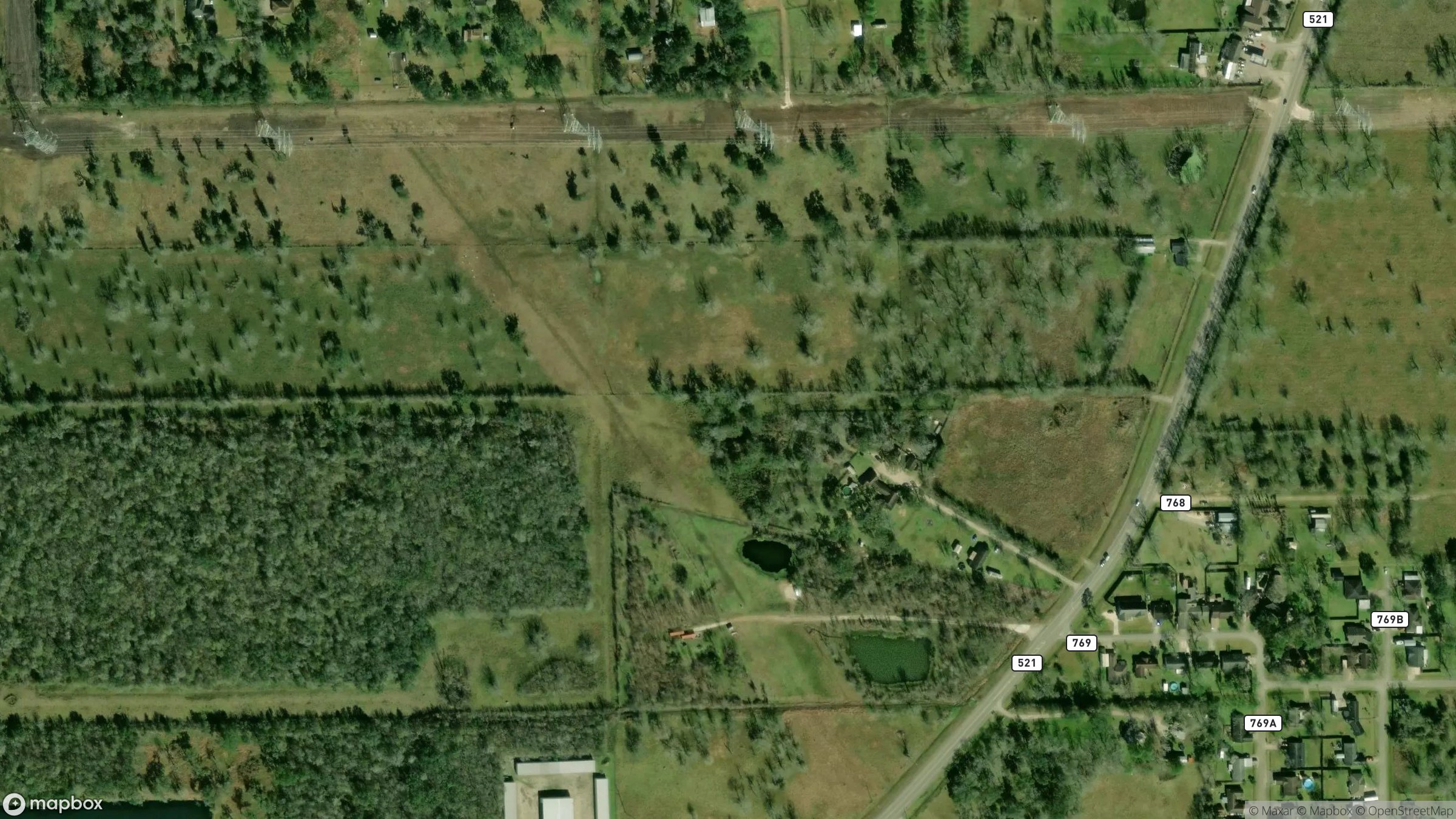 Aerial view of 2270 Fm 521 Rd