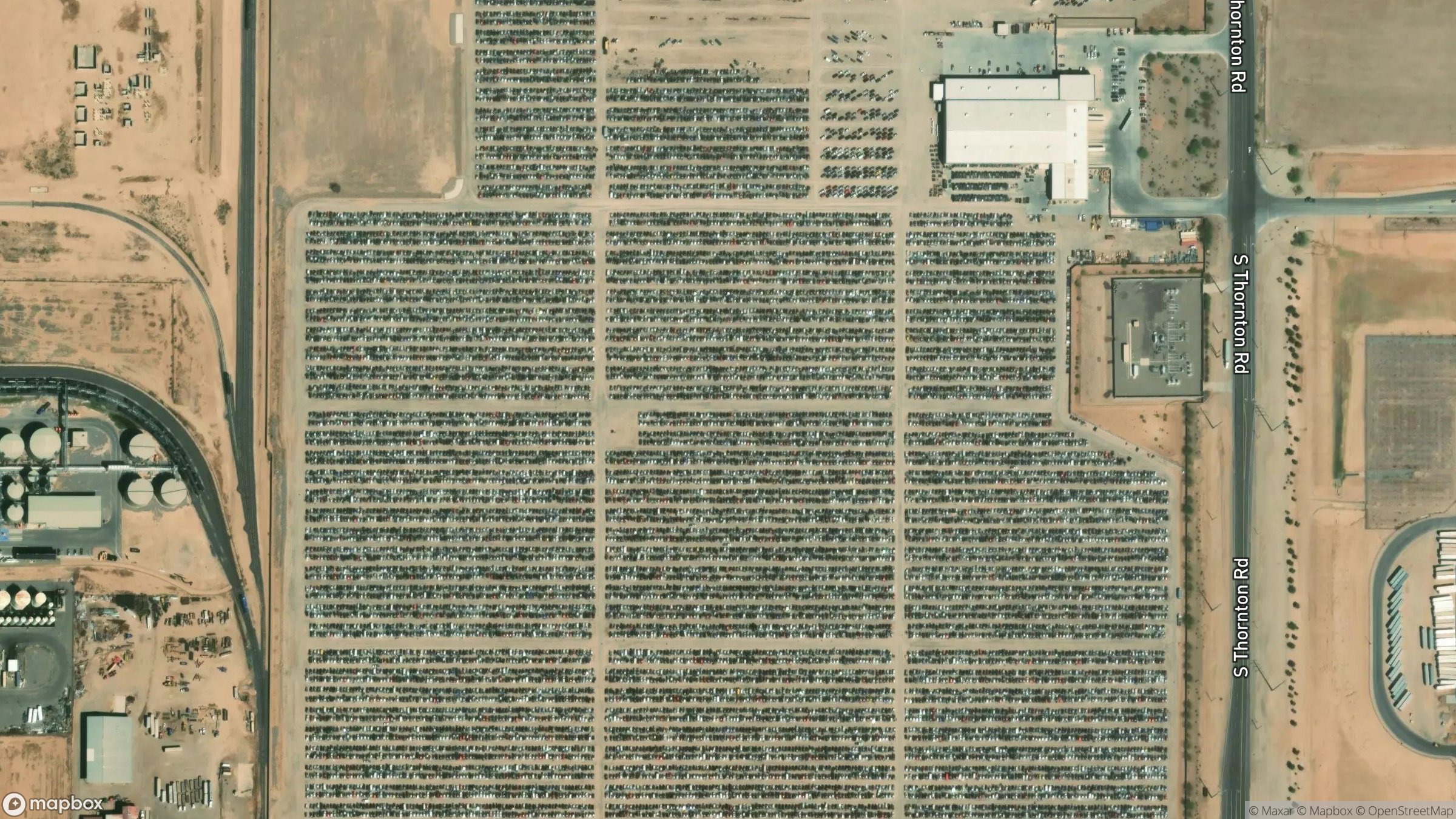 Aerial view of 37 South Thornton Road
