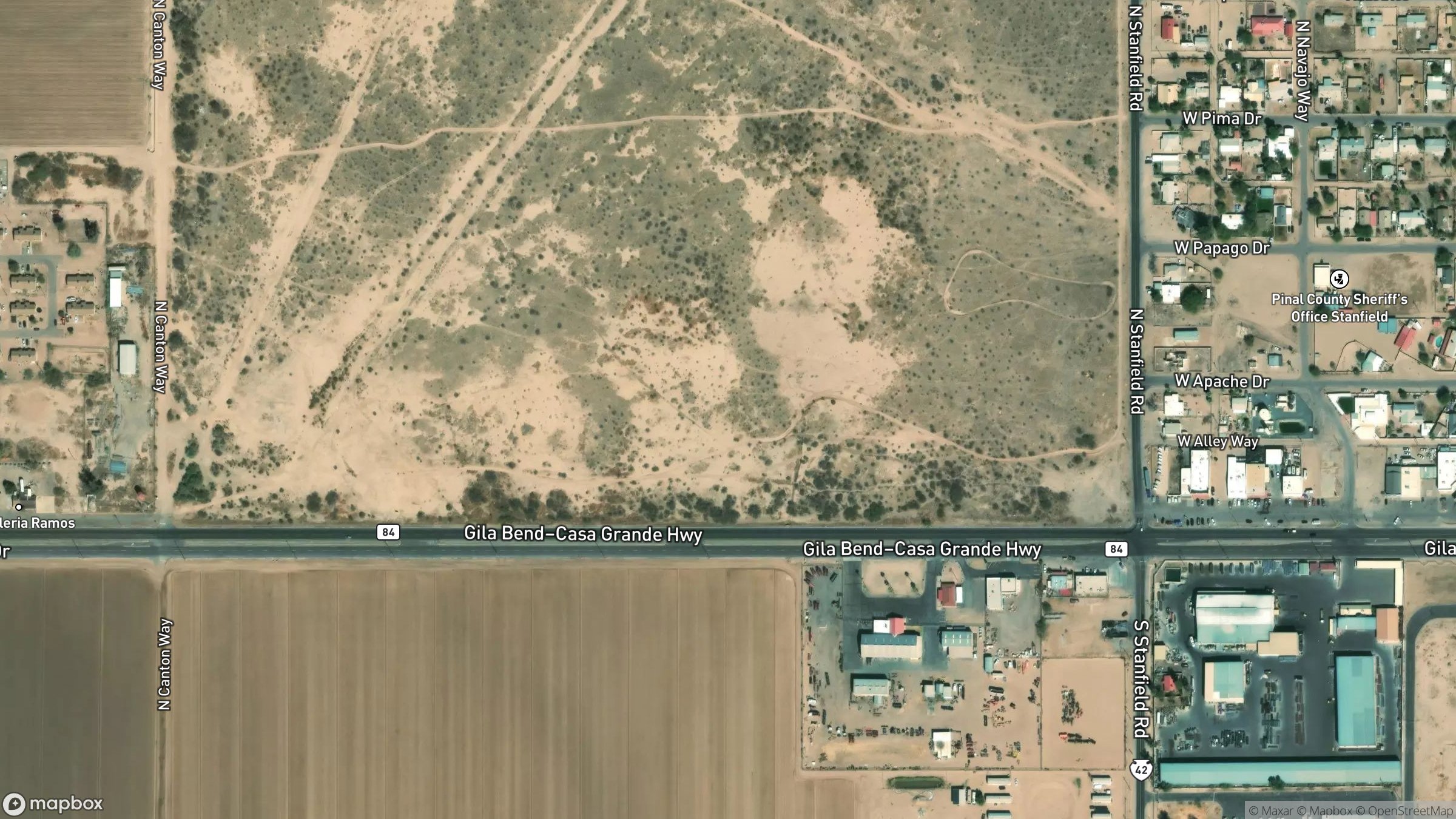 Aerial view of 37055 Arizona Highway 84