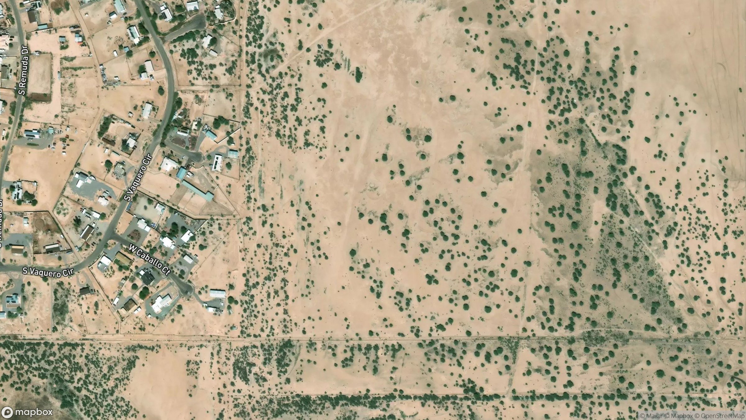 Aerial view of 7332 West Haca Circle 1
