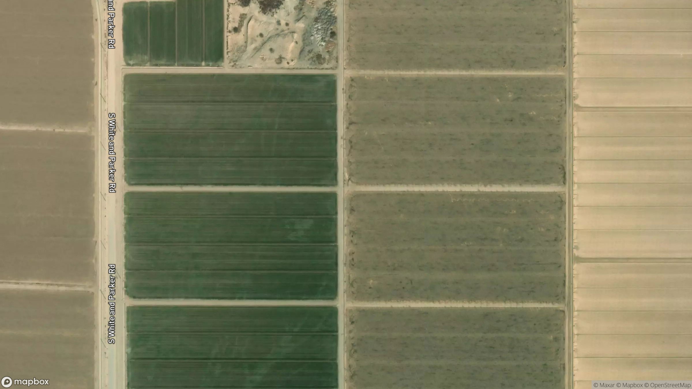 Aerial view of Arizona Highway 84
