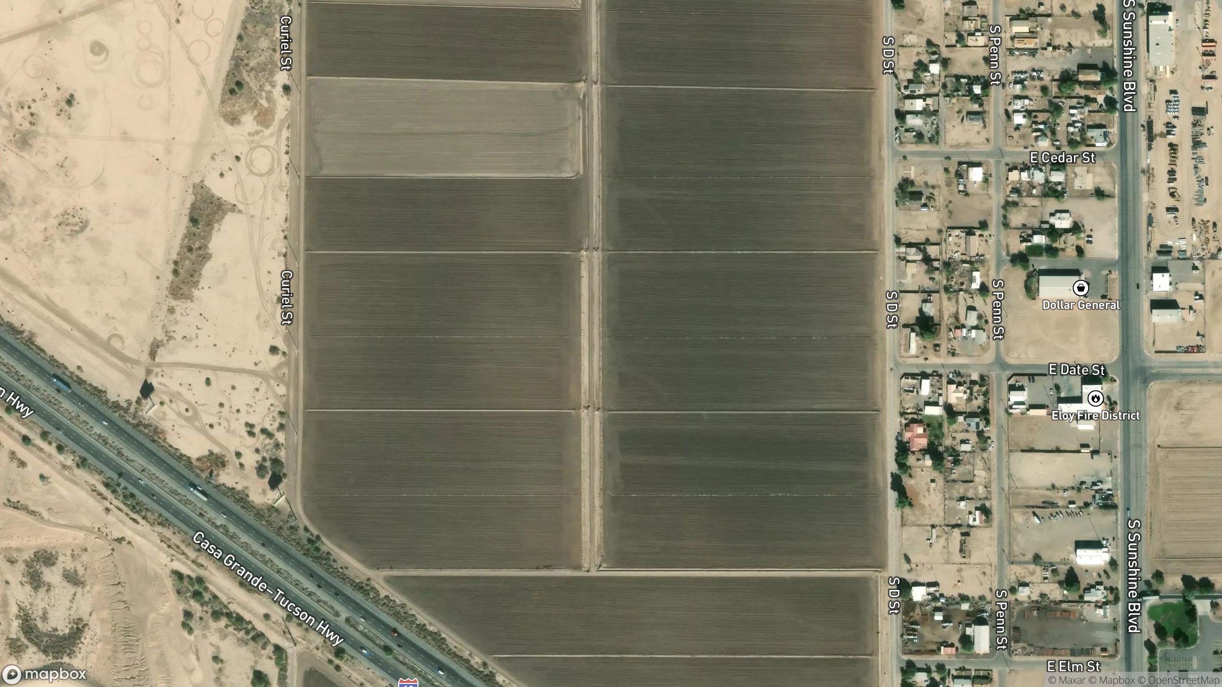 Aerial view of Curiel Street 1